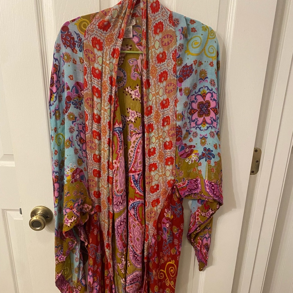 Free People, Multi Colored Sarong, size Large